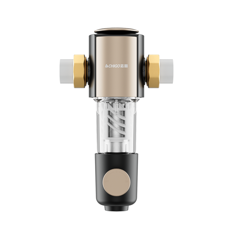 志高7T/h大流量前置过滤器家用反冲洗自来水全屋中央净水器Q16上门安装