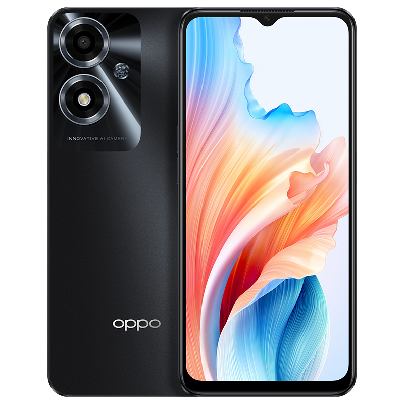 OPPO A1i 凝夜黑 12GB+256GB 5000mAh大电池 超大运存 超大储存空间 5G 长续航 抗摔 手机