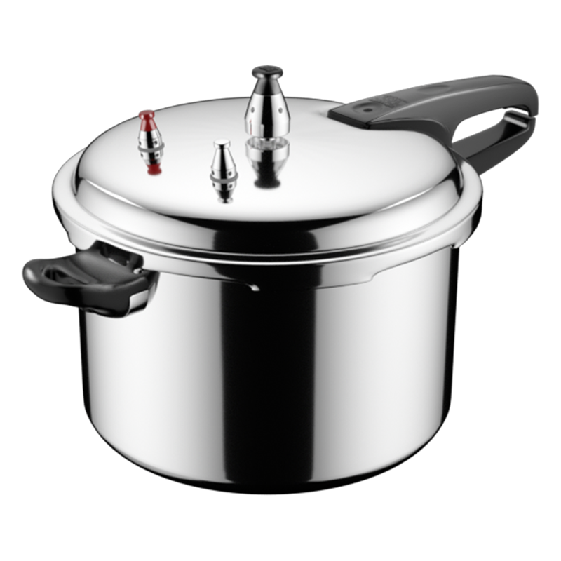 [68年国货品牌]双喜高压锅22cm 5.5L家用燃气明火专用铝制加厚防爆小型压力锅锅具 厂家直营 适用3人-4人
