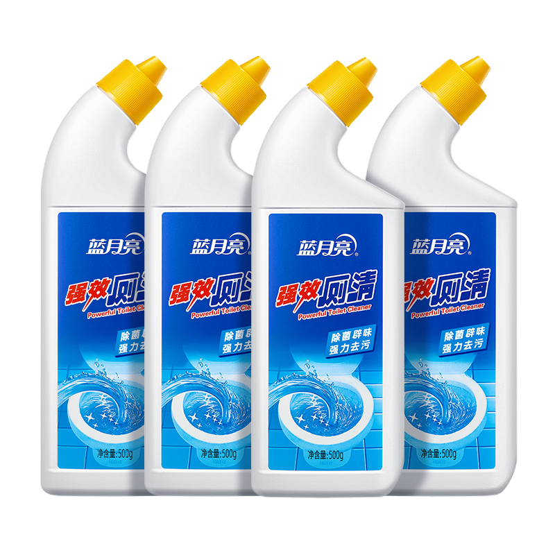 蓝月亮 强效厕清 500g*4