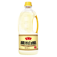 鲁花糯米白醋1L醋家用食用正宗炒菜凉拌菜食品级纯粮食酿造