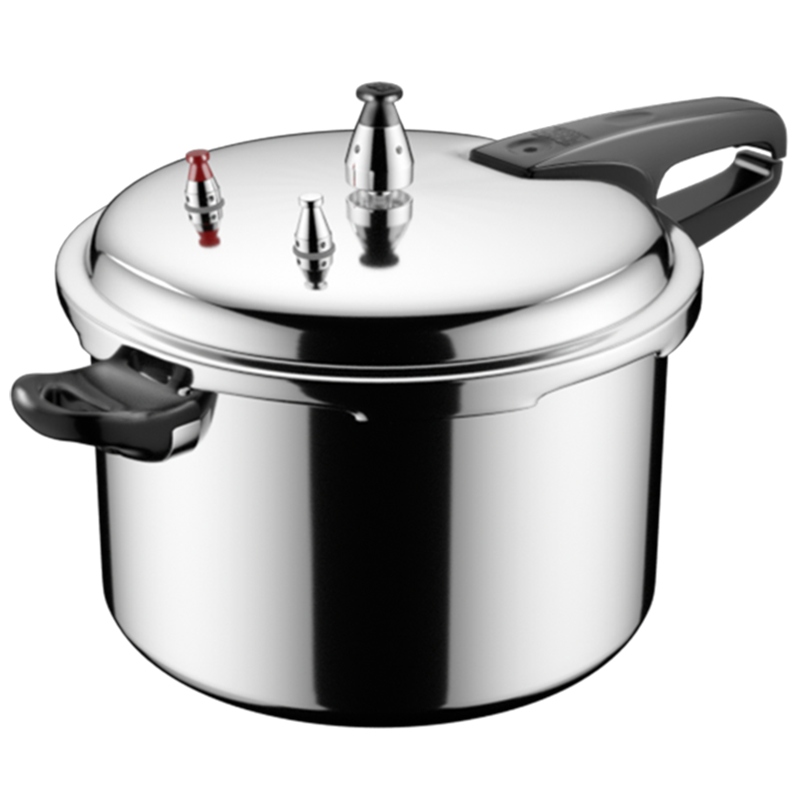 [68年国货品牌]双喜高压锅20cm 4L家用燃气明火电磁炉通用铝制加厚防爆小型压力锅锅具 厂家直营 适用2-3人