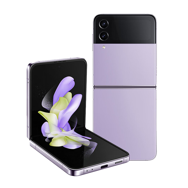 [二手95成新]三星Galaxy Z Flip4 5G 幽紫秘境 8G+256G全网通安卓手机6.7英寸折叠屏骁龙8手机