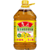 鲁花低芥酸特香菜籽油5L*3食用油家用炒菜植物油