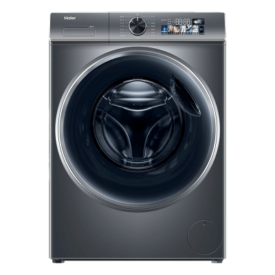 海尔(Haier)新品精华洗直驱变频滚筒洗衣机洗烘一体10公斤HBD1266全自动智能投放彩屏V钢20年防锈除菌