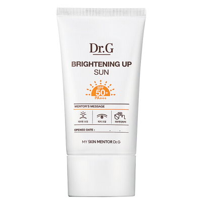 Dr.G蒂迩肌纯物理高倍防晒霜春夏面部敏感肌适用学生军训清爽