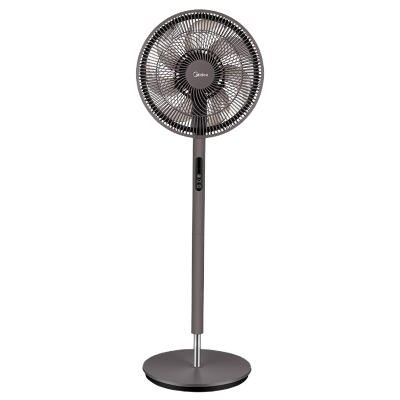 美的(Midea)电风扇SAD35EZ 遥控版落地扇 七片风叶 智能感温 9H定时预约 低噪节能 办公室电风扇