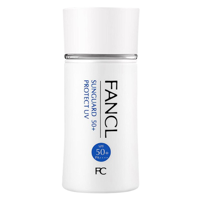 FANCL芳珂 物理防晒隔离乳防水无添加丰盈透亮肤甘油防晒乳60ml