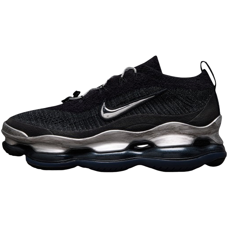 耐克女鞋Air Max Scorpion可拆袜套 黑银 大气垫跑步鞋HJ3487-001
