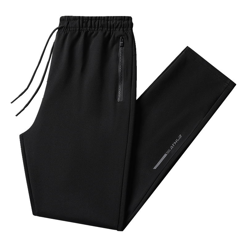 伊夫狼爪(YIFULANGZHUA)春夏季纯棉卫裤韩版潮流宽松运动裤大码休闲长裤