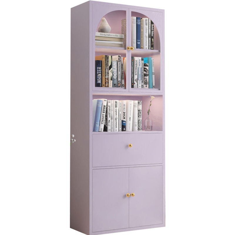 鑫欧驰 奶油风钢制带抽屉置物柜文件柜大器械柜书柜展示柜多种组合