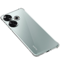 BOEEK 适用于小米Redmi Turbo 3手机壳turbo3气囊防摔透明软壳简约散热轻薄男女个性全包镜头精孔保护套