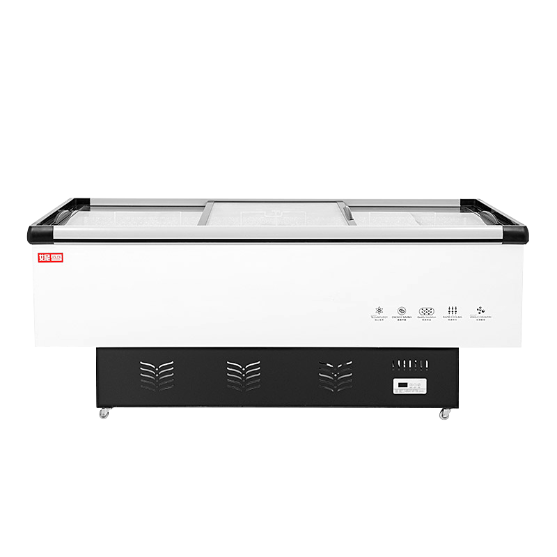 铜管1.8米宽0.8米高0.85米冰柜冷冻柜卧式岛柜速冻冷柜商用雪糕柜展示柜海鲜柜饮料柜大容量