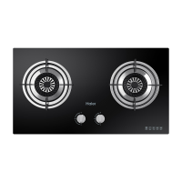 海尔(Haier)燃气灶JZY-Q235(20Y)台嵌两用式4.0KW宽频大火力智能熄火安防液化气灶具双灶 海尔厨房电器