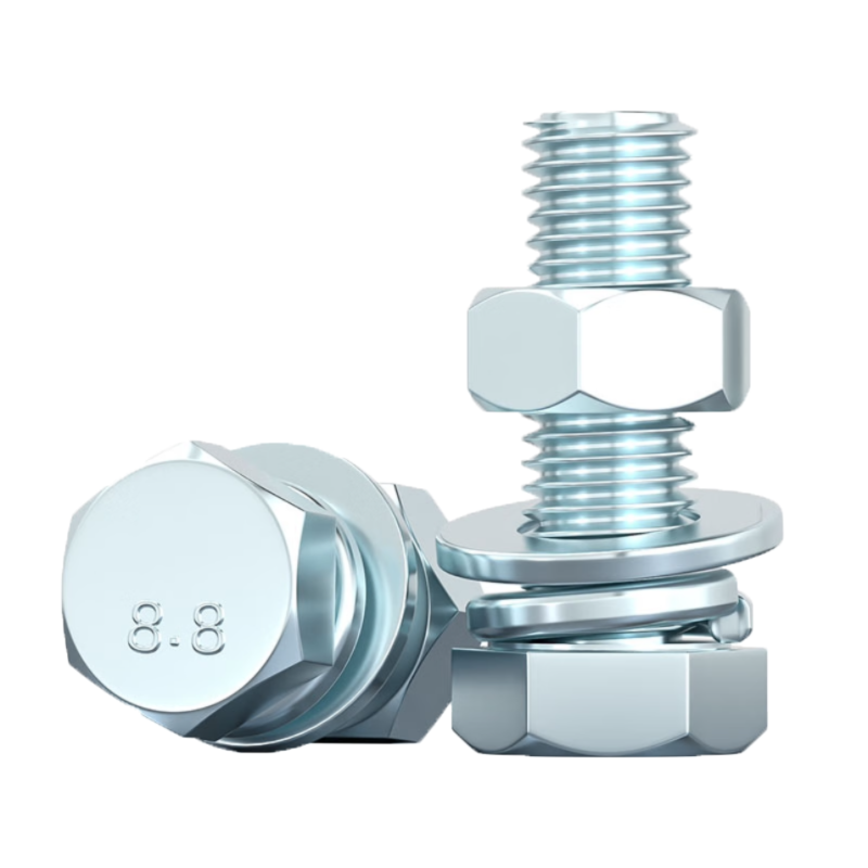 金锡丰螺栓螺母套装 8.8级高强度,全丝,外六角M10*20