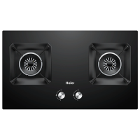 海尔(Haier)燃气灶天然气双灶智能熄火保护宽频5.2KW大火力台嵌两用三重增氧混燃JZT-Q2BE56(12T)