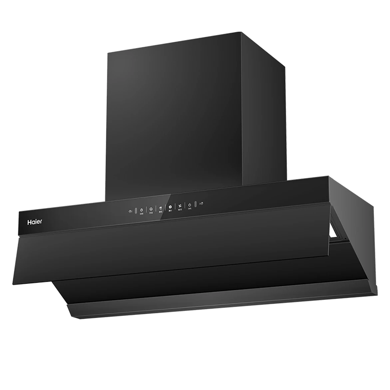 海尔 (Haier)海尔吸油烟机侧吸24立方迅猛大吸力热熔自清洗350mm超薄臻平嵌家用厨房脱排吸油烟机E900C17
