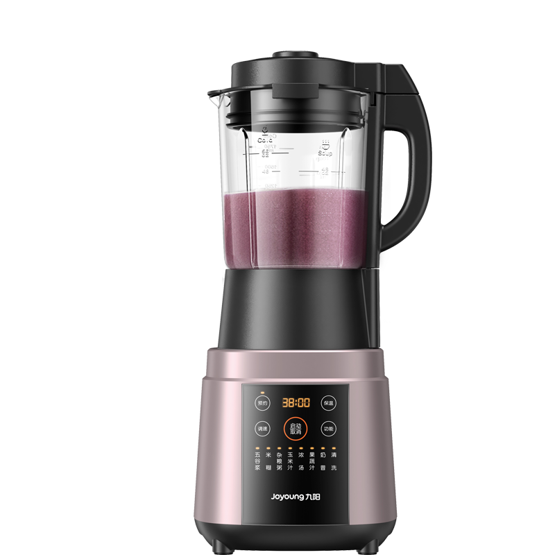 九阳(Joyoung)肖战推荐 破壁机家用三重降噪加热豆浆机果汁机早餐机榨汁机辅食机大容量L18-Y928S单杯