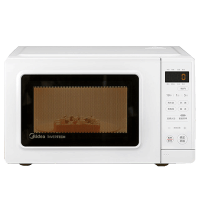 美的(Midea)变频微波炉家用 智能火力 节能低噪 鲜嫩解冻 高颜值白色转盘微波炉PM2002
