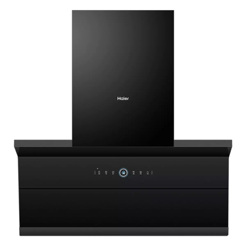 [烟灶套装]海尔(Haier)侧吸式脱排抽烟机27m³飓风大吸力天然气防干烧灶具套装+APP智控115升EB03消毒柜