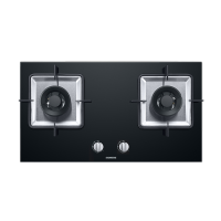 SIEMENS/西门子 嵌入式家用玻璃燃气灶具双眼4.2KW ER7DGA23MP