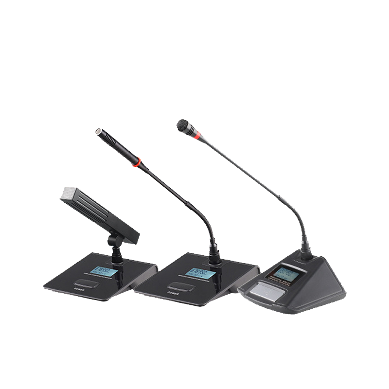 监控配件册视万能无线麦克风一拖四(UHF调频、USB接收器、33号会议话筒)USB40套