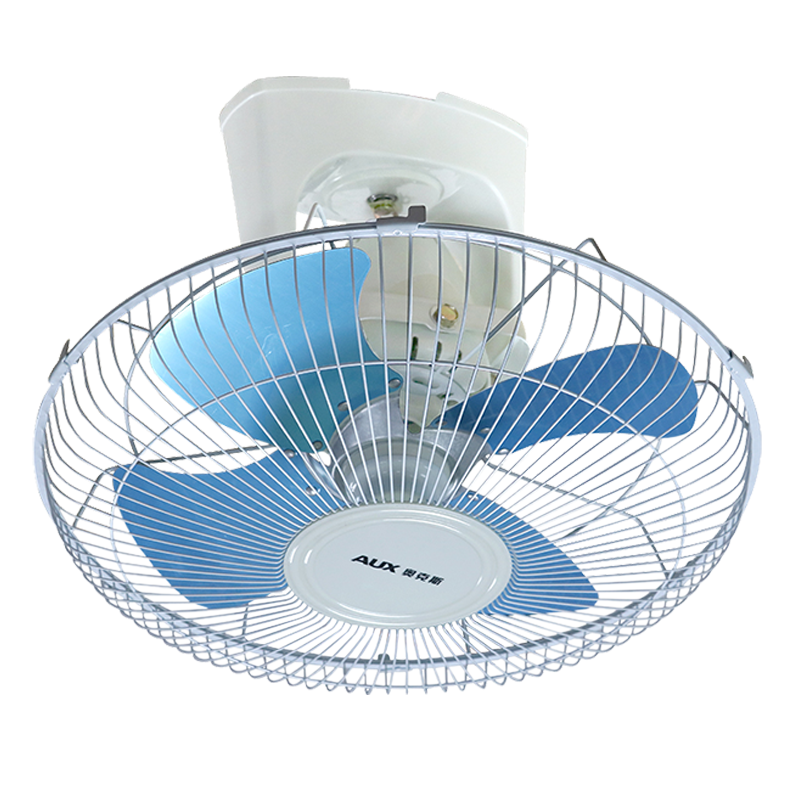 钻石牌楼顶扇顶扇360摇头吸顶电风扇学校宿舍工程扇 18寸三叶三档调速纯铜电机