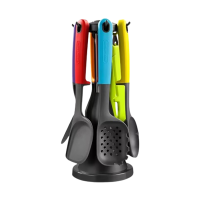 摩飞厨具7件套坚固耐用收纳不粘锅多功能厨具套装MR1032