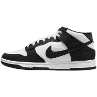 NIKE耐克 Dunk Mid 黑白熊猫中帮男女复古休闲运动板鞋DV0830-102
