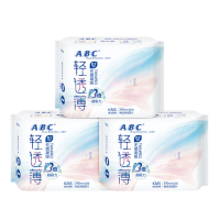 ABC卫生巾呼吸巾透气干爽新零感轻柔防漏日用240mm*24片