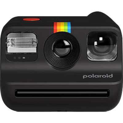 宝丽来Polaroid迷你拍立得GO Gen2一次成像即时成像小型mini胶片便携复古相机 黑色官方标配(不含相纸)