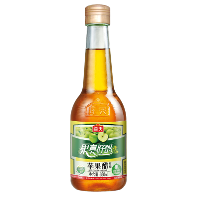 海天苹果醋350ml浓甜型果汁酿造拌凉菜沙拉鸡尾酒饮品饮料浓浓苹果香
