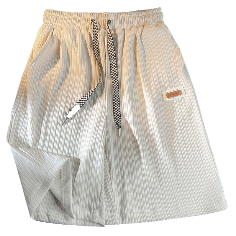 魅扣情侣夏季短裤透气五分裤柔顺垂感睡裤潮流百搭裤宽松休闲裤