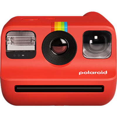 宝丽来Polaroid迷你拍立得GO Gen2一次成像即时成像小型mini胶片便携复古相机 红色官方标配(不含相纸)