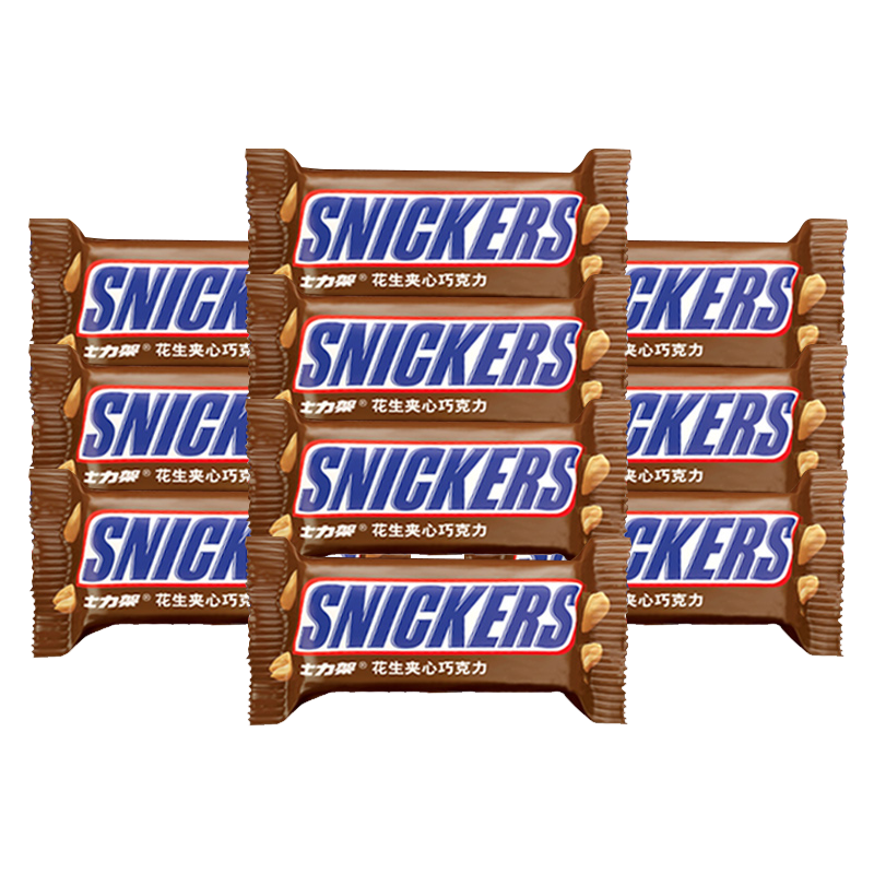 士力架花生夹心巧克力20g*16支解馋抗饿补充能量休闲小零食