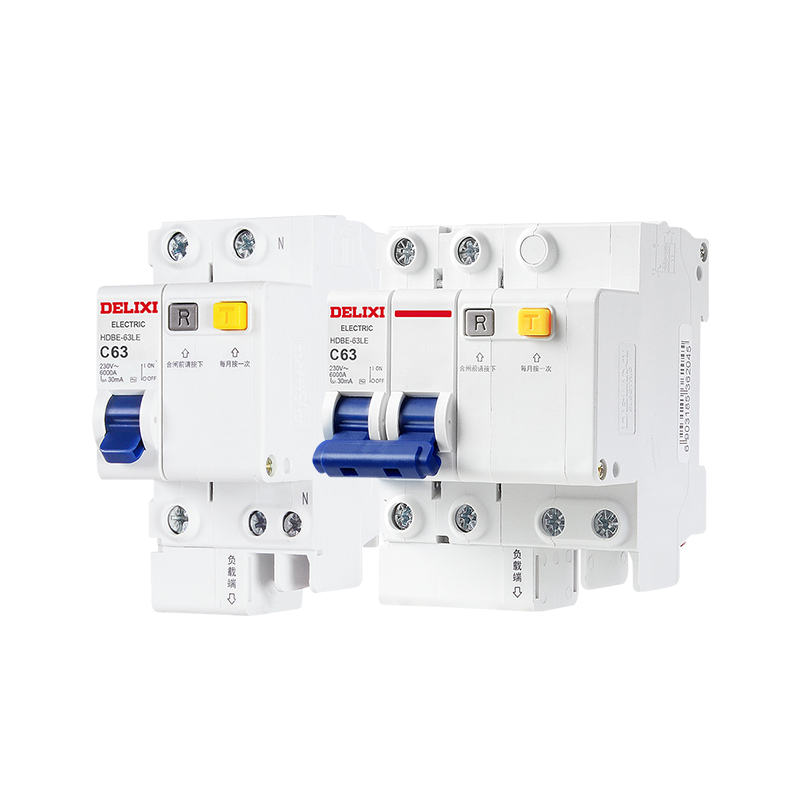 德力西空气开关家用空开2P63a小型断路器空调短路保护电闸开关