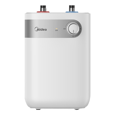 美的(Midea)5升迷你上出水电热水器小厨宝家用蓝钻内胆安全防护小体积不占地小户型1650W速热F05-15A1(S)
