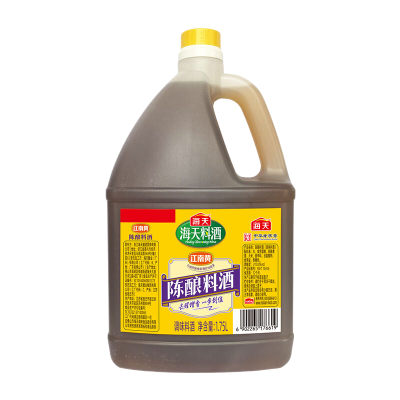 海天陈酿料酒1.75L*2壶 家用商用去腥去膻增鲜提味炒菜料酒调味料