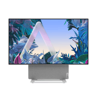 联想(Lenovo)YOGA 27 可旋转27英寸QHD屏一体台式电脑(R7-7840H 32G 2T SSD固态 RTX4050 6G独显 2.5K Win11 )银色
