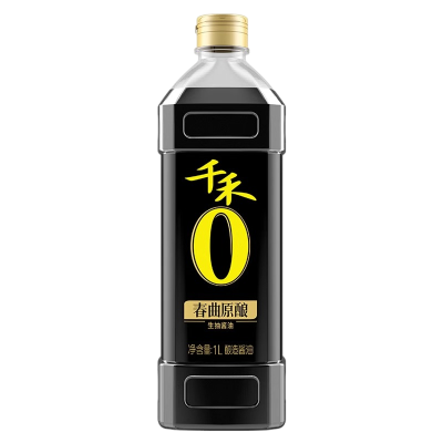千禾春曲原酿1L一级酱油生抽酿造酱油纯粮食酿造家用无碘