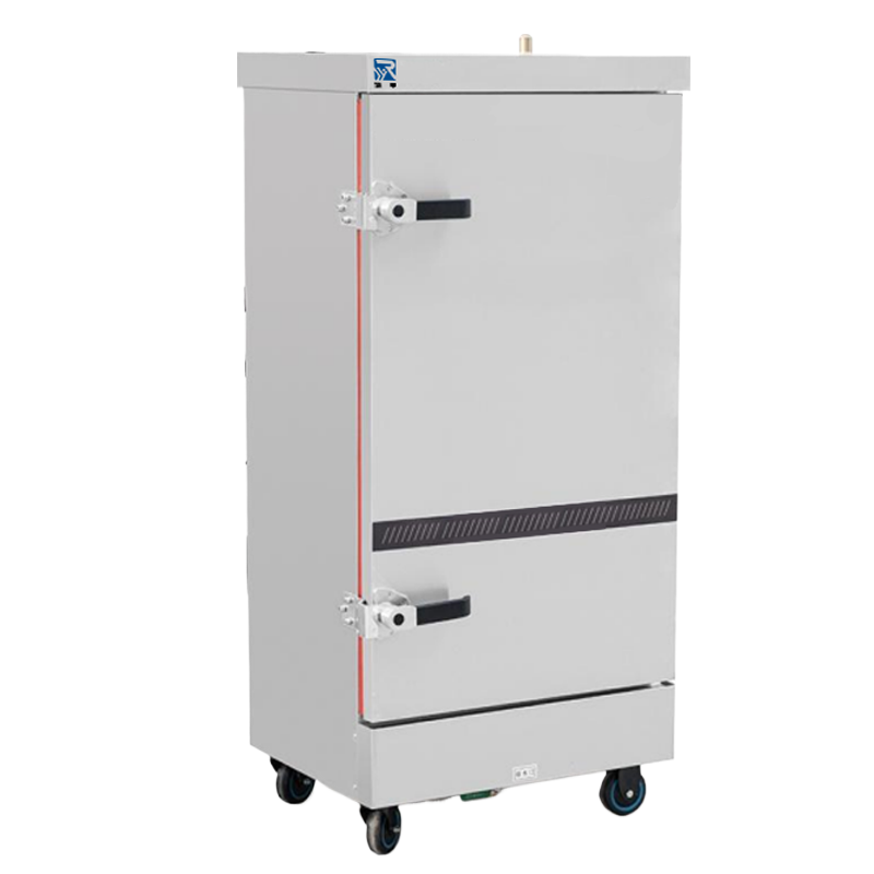 瑞宇商用工程平门电热蒸饭车24盘380v24kw