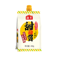 海天甜面酱450g*3袋 酱香浓郁咸香适口非转基因黄豆酿造
