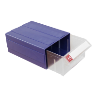 蒙卡森MONCASSEN抽屉式零件盒元件储物盒可拼MKS-A4M/个(325*240*95mm)