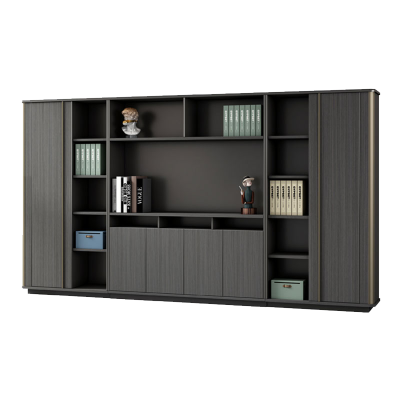 质凡高档文件柜办公室储物落地柜档案柜子 1000*400*2000mm