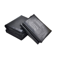 卡质(KAZHI) 黑色平口垃圾袋 大号加厚60*80cm 3.8丝 50个/件