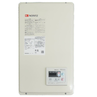 23年生产日本代购NORITZ/能率燃气热水器室内平衡机24升GQ-2437WS-FFA接口6分电压100v送变压器