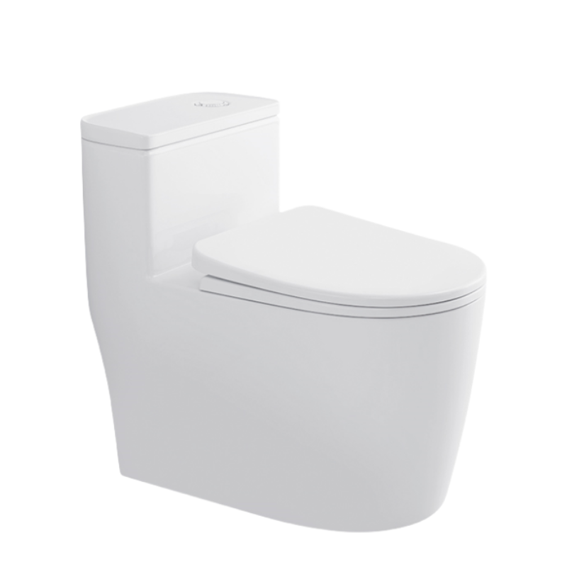 宫瓷卫浴连体马桶大管道超炫虹吸节水抑菌除臭家用抽水坐便器3308