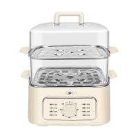 苏泊尔(SUPOR)电蒸锅家用9.3L容量 多功能可视电煮锅电蒸箱锅电蒸笼三层多功能蒸煮一体电火锅ZN23FK30