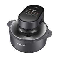 苏泊尔(SUPOR)空气炸锅5L大容量可视电炸锅 蒸汽嫩炸薯条机 上盖可拆洗 彩色大屏触控轻松炸整鸡KD50DQ77