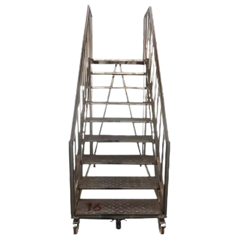 信森洛 移动式不锈钢梯子 1800*1080*2420mm 1套